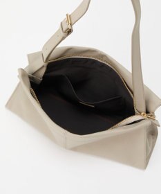 russet 【2025AW新作】レザー横長ショルダーバッグ(CE-1628)