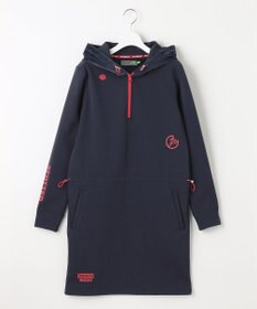 PW CIRCULUS 【WOMEN】ハーフジップ フーディ ワンピース