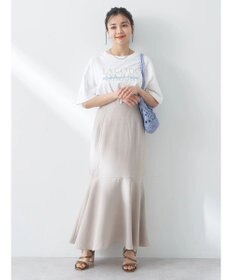 earth music&ecology リネンライクマーメイドスカート