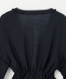 GRACE CONTINENTAL レースパッチブラウス