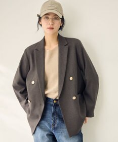 ANY L ウーリッシュＷブレストジャケット