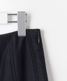 J.PRESS LADIES L エアリースパンボイル プリーツ スカート