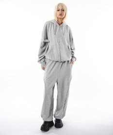 WEGO 【ユニセックス着用ITEM】バルーンBIGダブルZIPパーカー