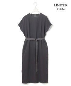 ICB L 【WEB限定・接触冷感・UVケア・速乾・防シワ・洗える】 FluidBackSatin  ワンピース