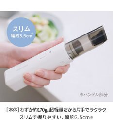 YAMATO テーブル＆キッチン 【レコルト】コードレススポットクリーナー  ナチュラルホワイト  RSC-4(W)　