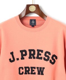 J.PRESS MEN 【J.PRESS ORIGINALS】Supima Recycle French Terry Fabric Logo Sweat Shirt