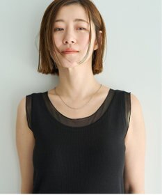 YECCA VECCA チュールMIXリブインナー