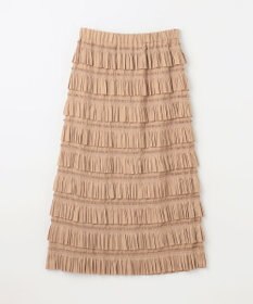 GRACE CONTINENTAL フリルタイトスカート