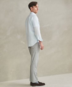 GOTAIRIKU ノルマンディリネン使用【洗える】カッタウェイカラー ソフトリネンシャツ