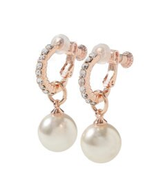 Maison de FLEUR ２Ｗａｙパールビジューイヤリング