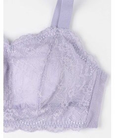 AMPHI ナイトブラ 眠っている間もバストをサポート 夜用ブラ 昼夜問わず使用可能 【ナイトアップブラ レーシィ】 ノンワイヤー ブラ ブラジャー LWF164 アンフィ／ワコール