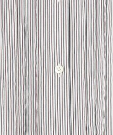 J.PRESS LADIES 【洗える】BEZ C/Ny ドビーストライプ フリルネック ブラウス