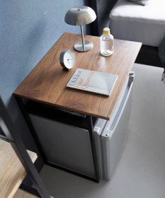 tower 引き出し付き冷蔵庫上ラック タワー 45L用 ブラック