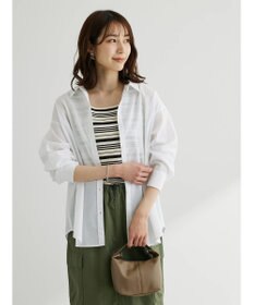 Green Parks 綿麻混レギュラーシャツ