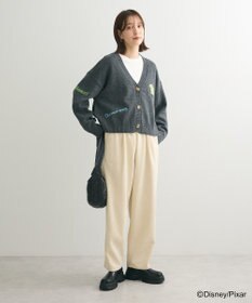 Green Parks トイストーリー／ワッペンショート丈カーディガン
