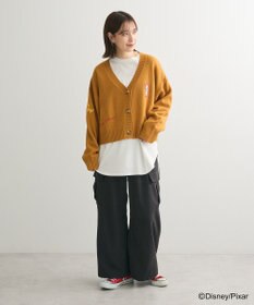 Green Parks トイストーリー／ワッペンショート丈カーディガン