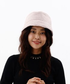 AURORA 【 LANVIN en Bleu （ランバン オン ブルー）】フィルムジャガード横ハギバケットハット