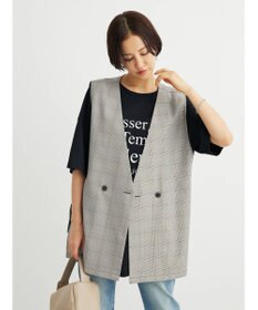 Green Parks アソート柄薄手ベスト