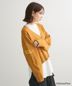 Green Parks トイストーリー／ワッペンショート丈カーディガン