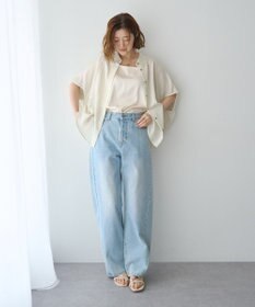 YECCA VECCA ストライプ柄シャツ