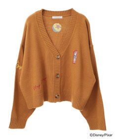 Green Parks トイストーリー／ワッペンショート丈カーディガン