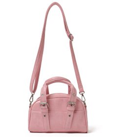 WEGO ハトメハンドルミニボストンショルダー