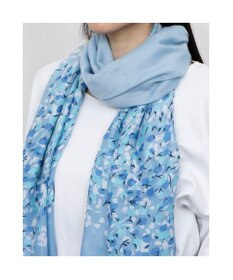 UNBILLION カシュネ cache nez / フラワーボーダー柄プリントストール