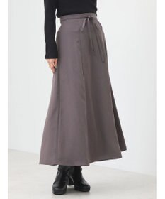 earth music&ecology リボンフレアスカート