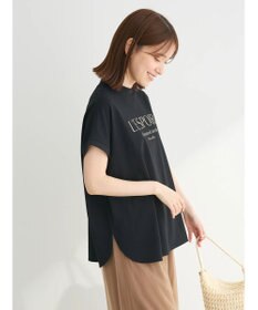 Green Parks 汗染み防止フレンチスリーブロゴＴシャツ