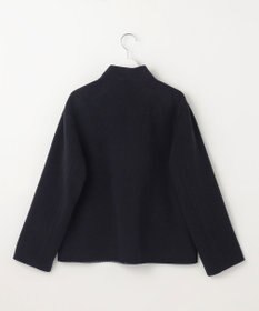 J.PRESS LADIES 【リバーシブル】ウールナイロンリバーチェック スタンドカラー コート