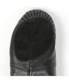 Chacott ミドルカットプリーツジャズシューズ（レザーソール）25.5、26.0ｃm