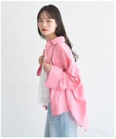 earth music&ecology Ｗポケットシャツ