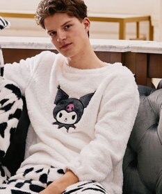 San-ai Resort（三愛水着楽園） 【SALE】【UNISEX】温活にもぴったり！クロミペアルームウェアセット 【northerly】【サンリオキャラクターズ×San-ai Resortコラボ】