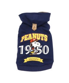 PET PARADISE スヌーピー カレッジロゴ パーカー 《ネイビー》 中型犬