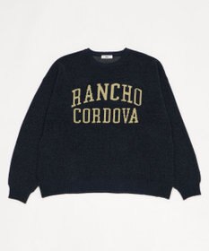 WEGO 【ユニセックス着用ITEM】ベロアモールグラフィックプルオーバー