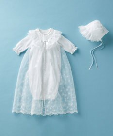 MIKI HOUSE HOT BISCUITS 【ミキハウス】【50-60cm】セレモニードレスセット【通年向け】【箱入】