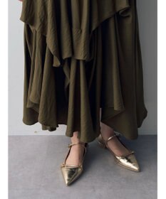 YECCA VECCA アシメデザインスカート