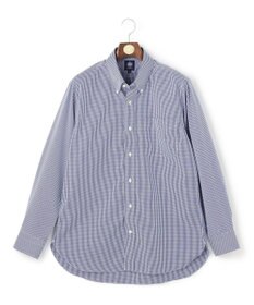 J.PRESS MEN 【KING SIZE】【PREMIUM PLEATS / 形態安定】ギンガムチェック ドレスシャツ / B.D.