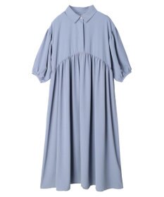 Green Parks ａ．衿付き切り替えワンピース