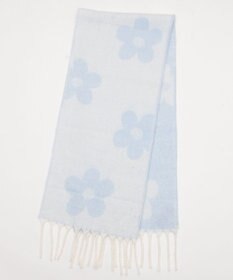 WEGO 【マフラー/ユニセックス着用】ワイドフリンジストール