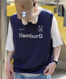 WEGO 【２点SET】アンサンブルゲームロゴニットベスト