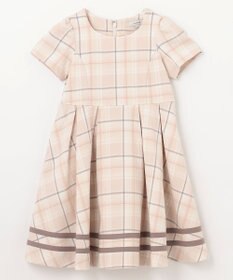 ANY KIDS ジャケット付き チェック ワンピース