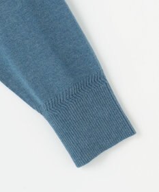 JOSEPH ABBOUD 【チクチクしない/イージーケア/3シーズン対応/サスティナブル】SNOWY  スタンドジップカーディガン