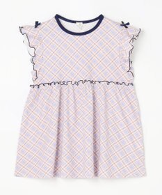 組曲 KIDS 【150-160㎝】 サマーチェックチュニック