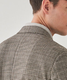 GOTAIRIKU 麻混・襟しっかり【洗える/通気性】ノルマンディーリネン ボタンダウンポロシャツ(25年モデル)