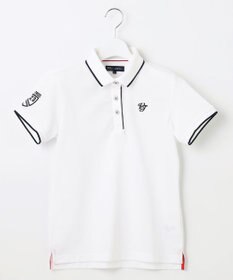 23区GOLF 【WOMEN】ピラミッドカノコ 半袖ポロシャツ