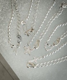 WEGO Lカラビナモチーフネックレス