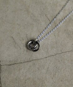 WEGO ミニトリプルリングチェーンネックレス