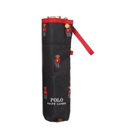 MOONBAT POLO RALPH LAUREN 折りたたみ傘 FLAG BEAR ツイル