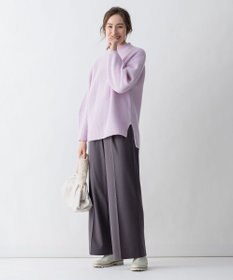 自由区 L 【洗える】ウールカシミヤ ハイネックニット (検索番号:JL27)